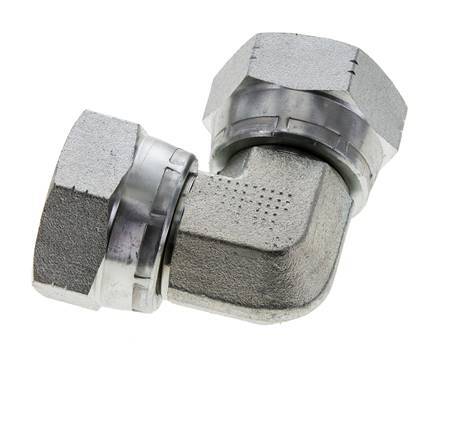 90deg JIC Angled Fitting UN 1-5/16''-12 Steel 170bar (2388.5psi)