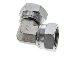 90deg JIC Angled Fitting UN 1-5/16''-12 Steel 170bar (2388.5psi)