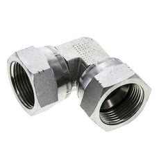 90deg JIC Angled Fitting UN 1-5/16''-12 Steel 170bar (2388.5psi)