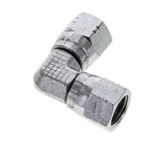 90deg JIC Angled Fitting UNF 7/16''-20 Steel 310bar (4355.5psi)