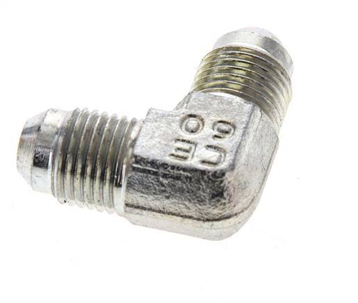 90deg JIC Angled Fitting UNF 1/2''-20 Male Steel 450bar (6322.5psi)