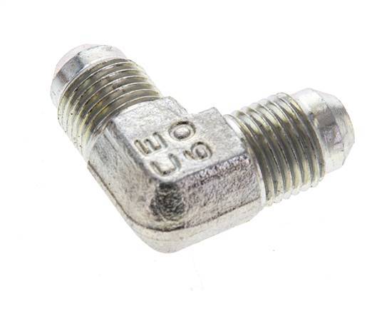 90deg JIC Angled Fitting UNF 1/2''-20 Male Steel 450bar (6322.5psi)