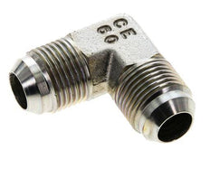 90deg JIC Angled Fitting UNF 7/8''-14 Male Steel 350bar (4917.5psi)