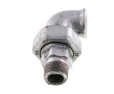 90deg Angled Connector 3/4'' Male R x Female Rp Cast Iron Conical Seal 25bar (351.25psi)