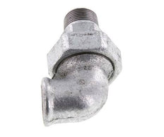 90deg Angled Union Connector 3/4'' Male R x Female Rp Cast Iron Flat Seal Centellen 25bar (351.25psi)