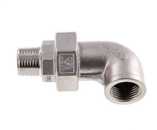 AN-8 To AN-10 Adapter Union – Female To Male Increaser Fitting – Blue Anodized