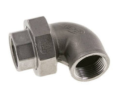 90deg Angled Union Connector Rp3/4'' Female Stainless Steel Flat Seal PTFE 16bar (224.8psi)