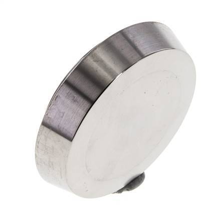 End Cap 50mm Cone Nozzle DN 32 Stainless Steel DIN 11851