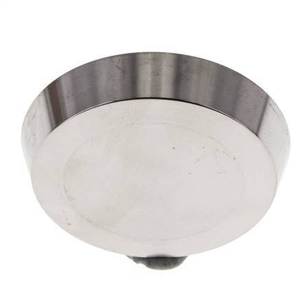 End Cap 50mm Cone Nozzle DN 32 Stainless Steel DIN 11851