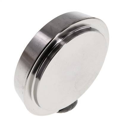 End Cap 50mm Cone Nozzle DN 32 Stainless Steel DIN 11851