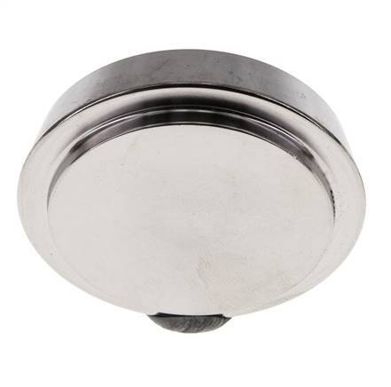 End Cap 50mm Cone Nozzle DN 32 Stainless Steel DIN 11851