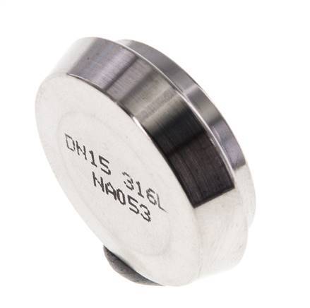 End Cap 28mm Cone Nozzle DN 15 Stainless Steel DIN 11851