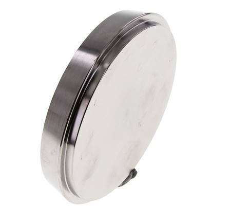 End Cap 86mm Cone Nozzle DN 65 Stainless Steel DIN 11851