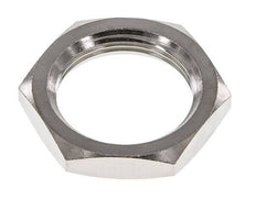 Lock Nut M28 Nickel-plated Brass [2 Pieces]