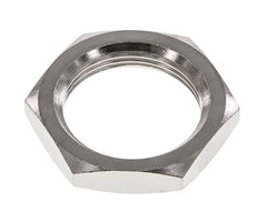 Lock Nut M28 Nickel-plated Brass [2 Pieces]