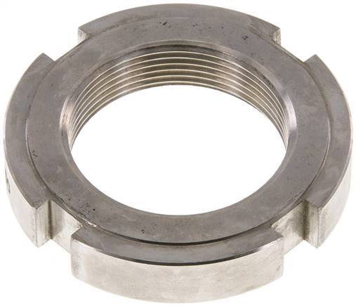 Slotted Nut M38 Stainless steel