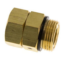 Rotary Joint G1'' Female x Male Hot Water Brass EPDM 30bar (421.5psi)