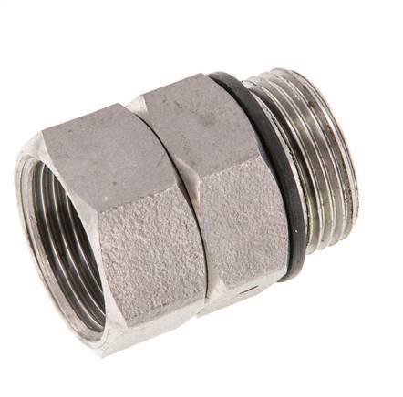 Rotary Joint G3/4'' Female x Male Hot Water Stainless Steel FKM 30bar (421.5psi)