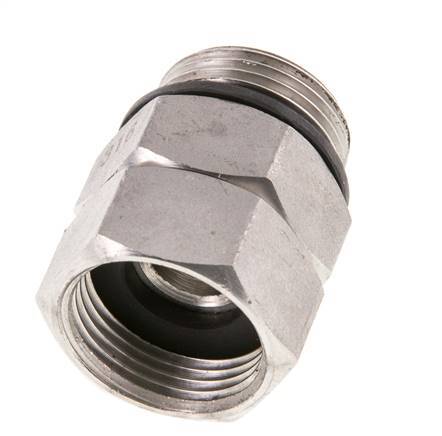 Rotary Joint G3/4'' Female x Male Hot Water Stainless Steel FKM 30bar (421.5psi)