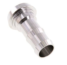 Sanitary (Dairy) Fitting 44mm Cone x 1 inch (25 mm) Hose Pillar Stainless Steel