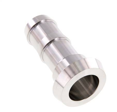 Sanitary (Dairy) Fitting 44mm Cone x 1 inch (25 mm) Hose Pillar Stainless Steel