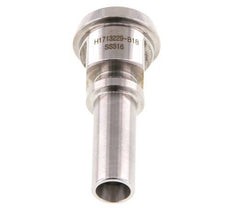 DIN 11851 Sanitary (Dairy) Fitting 28mm Cone x 1/2 inch (13 mm) Hose Pillar Stainless Steel Safety Collar