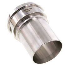 DIN 11851 Sanitary (Dairy) Fitting 100mm Cone x 3 inch (75 mm) Hose Pillar Stainless Steel Safety Collar
