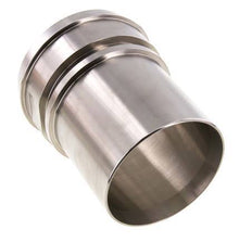 DIN 11851 Sanitary (Dairy) Fitting 120mm Cone x 4 inch (100 mm) Hose Pillar Stainless Steel Safety Collar