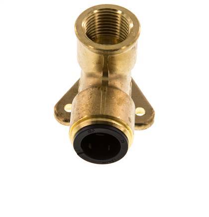 Wall-mounted Socket G1/2'' Female x 15 mm Push-in Brass 16bar (224.8ps ...