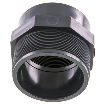 Reducing Ring Rp2 1/2'' Female x G3'' Male PVC-U 16bar (224.8psi) EN 1 ...