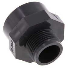 Reducing Adapter G1'' Male x Rp1 1/4'' Female PVC-U 16bar (224.8psi) EN 1452-3 [2 Pieces]