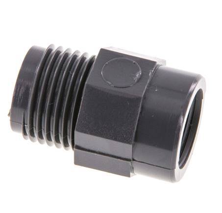 Reducing Ring Rp3/8'' Female x G1/2'' Male PVC-U 16bar (224.8psi) EN 1452-3 [5 Pieces]