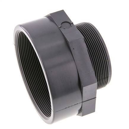 Reducing Adapter G3'' Male x Rp4'' Female PVC-U 16bar (224.8psi) EN 1452-3