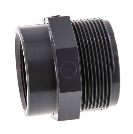 Reducing Ring Rp1 1/2'' Female x G2'' Male PVC-U 16bar (224.8psi) EN 1452-3 [2 Pieces]