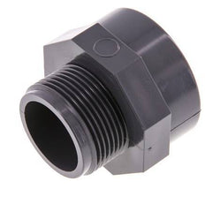 Reducing Adapter G1 1/4'' Male x Rp1 1/2'' Female PVC-U 16bar (224.8psi) EN 1452-3 [2 Pieces]