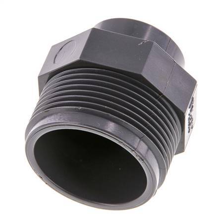 Reducing Ring Rp3/4'' Female x G1 1/2'' Male PVC-U 16bar (224.8psi) EN 1452-3 [2 Pieces]