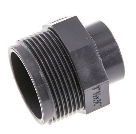 Reducing Ring Rp3/4'' Female x G1 1/2'' Male PVC-U 16bar (224.8psi) EN 1452-3 [2 Pieces]