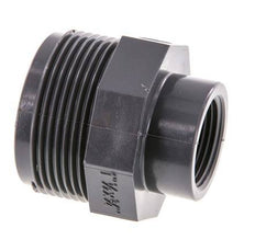 Reducing Ring Rp3/4'' Female x G1 1/2'' Male PVC-U 16bar (224.8psi) EN 1452-3 [2 Pieces]