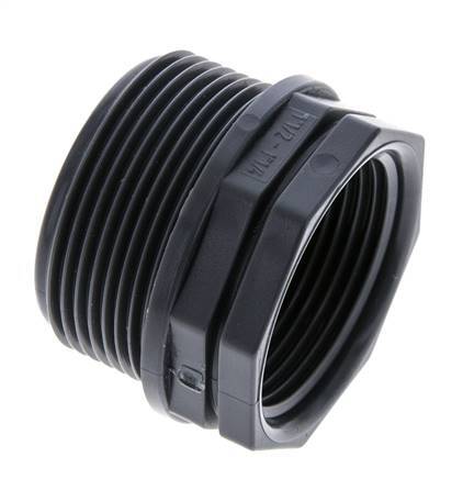 Reducing Ring G1 1/4'' Female x G1 1/2'' Male Polypropylene (pp) 10bar (140.5psi) FDA 50mm Hex