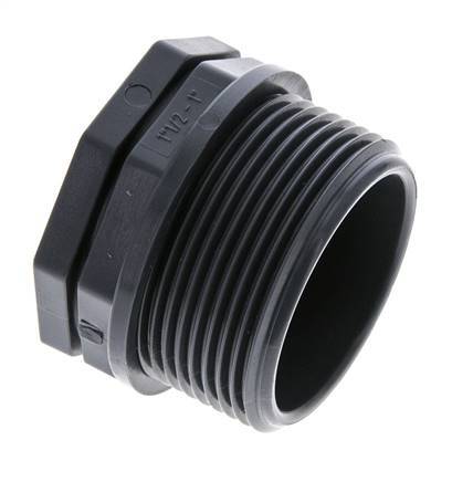 Reducing Ring G1'' Female x G1 1/2'' Male Polypropylene (pp) 10bar (140.5psi) FDA 50mm Hex
