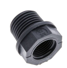 Reducing Ring G3/8'' Female x G1/2'' Male Polypropylene (pp) 10bar (140.5psi) FDA 25mm Hex [2 Pieces]