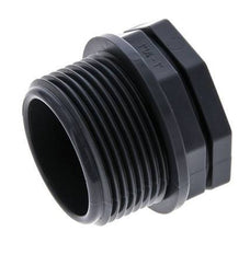 Reducing Ring G1'' Female x G1 1/4'' Male Polypropylene (pp) 10bar (140.5psi) FDA 46mm Hex