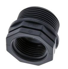 Reducing Ring G1'' Female x G1 1/4'' Male Polypropylene (pp) 10bar (140.5psi) FDA 46mm Hex