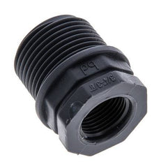 Reducing Ring G3/8'' Female x G3/4'' Male Polypropylene (pp) 10bar (140.5psi) FDA 27mm Hex [2 Pieces]