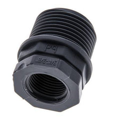 Reducing Ring G3/8'' Female x G3/4'' Male Polypropylene (pp) 10bar (140.5psi) FDA 27mm Hex [2 Pieces]