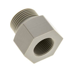 Reducing Ring G3/4'' Female x G1'' Male Polypropylene (pp) 10bar (140.5psi) FDA 43mm Hex