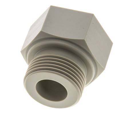 Reducing Ring G1/2'' Female x G1'' Male Polypropylene (pp) 10bar (140.5psi) FDA 43mm Hex