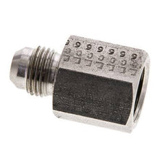 JIC Reducing Nipple G3/8'' Female x UNF 9/16''-18 Male Stainless Steel 275bar (3863.75psi)