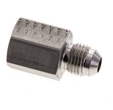 JIC Reducing Nipple G1/4'' Female x UNF 1/2''-20 Male Stainless Steel 275bar (3863.75psi)