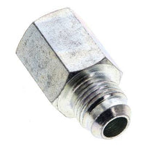 JIC Reducing Nipple G1/4'' Female x UNF 9/16''-18 Male Steel 275bar (3863.75psi)